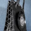 Chain Corset Leather Record Bag