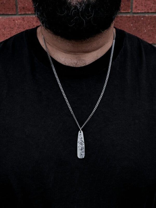 Large Rose Pendant