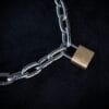 Brass Padlock Ultra Thick Chain