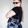 Denim Patch Bag