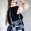 Denim Patch Bag