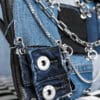 Denim Patch Bag