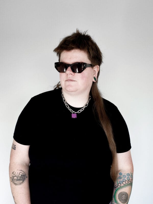 Purple Padlock Ultra Thick Chain