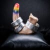 Fluid Pottery Ceramic Rainbow Cat Ring Holder