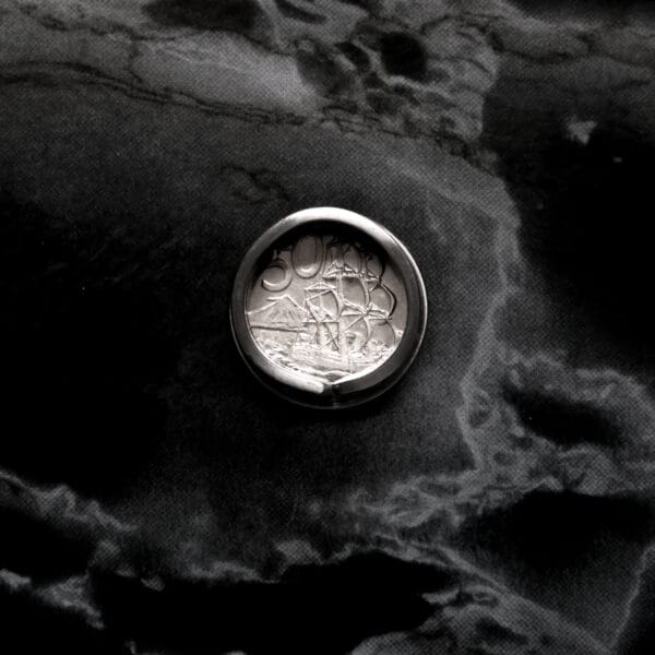 Contrast Tulip Ring (Size S)