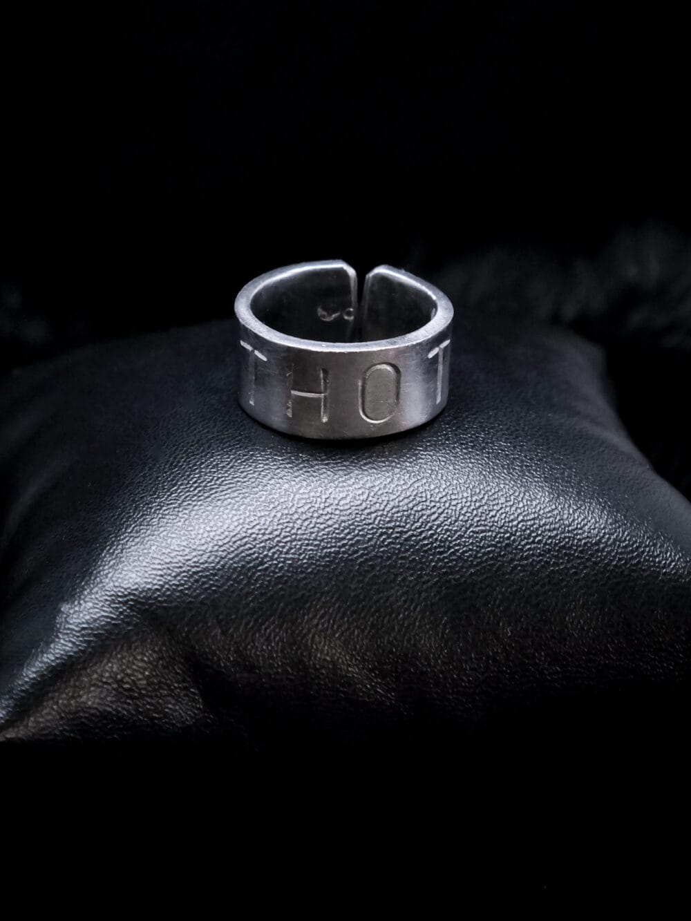 Thot Punched Ring (Size K 1/2)