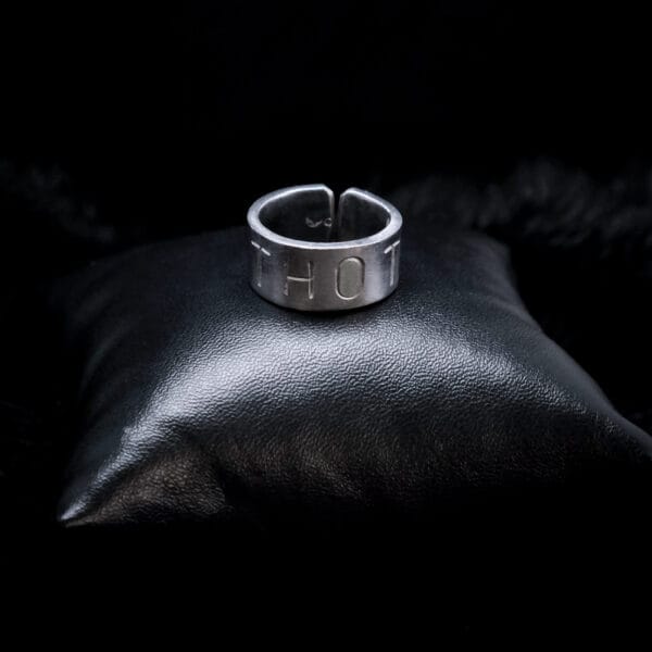 Thot Punched Ring (Size K 1/2)