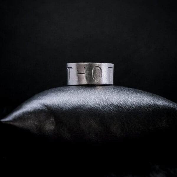 Thot Punched Ring (Size K 1/2)