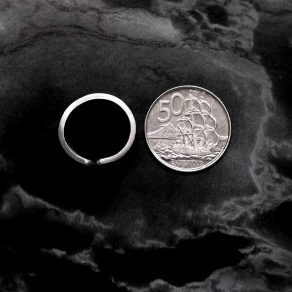 Thot Punched Ring (Size K 1/2)