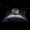 Textured Swirly Leaf Ring (Size S)