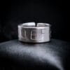 Queer Punched Ring (Size Q)