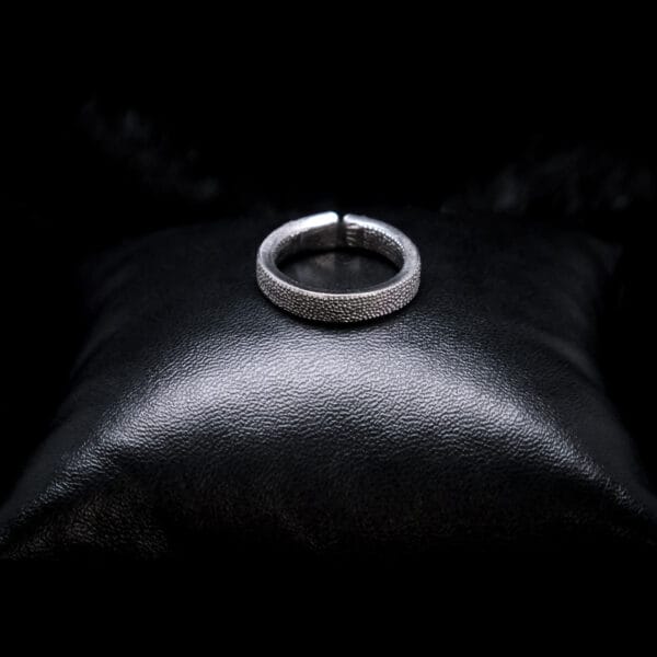 Small Textured Ring (Size J)
