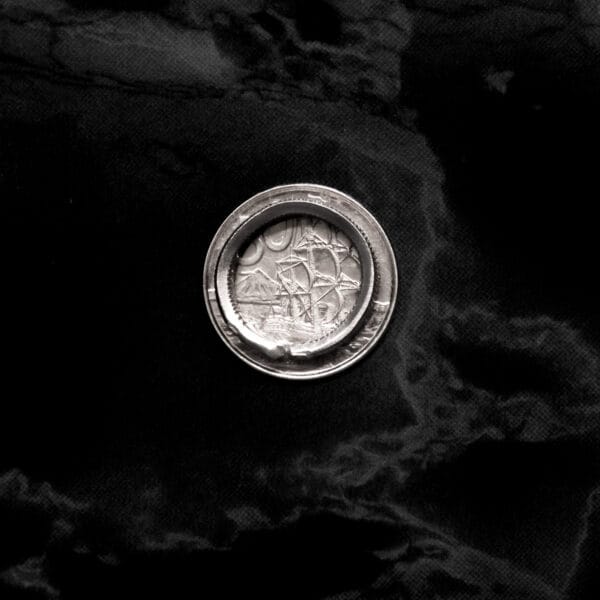 Small Textured Ring (Size J)