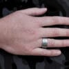 Stripey Rose Ring (Size S)