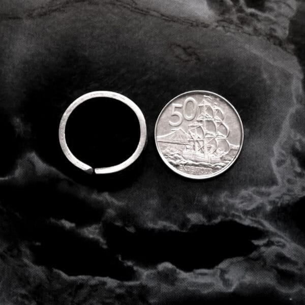 Stripey Rose Ring (Size S)