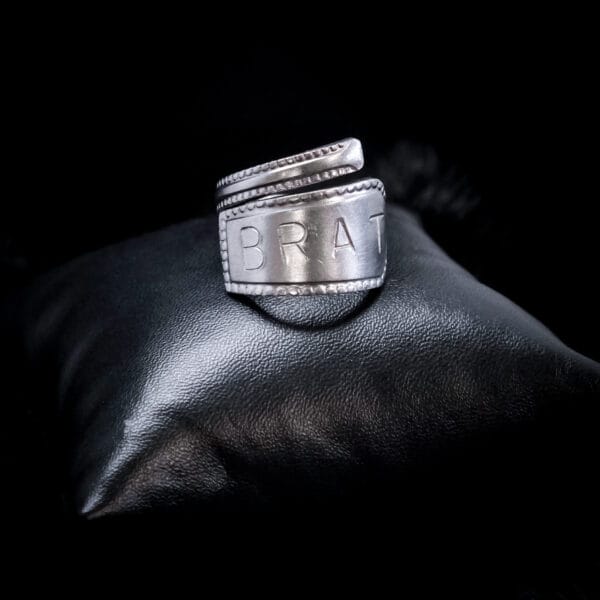 Brat Punched Ring (Size T)