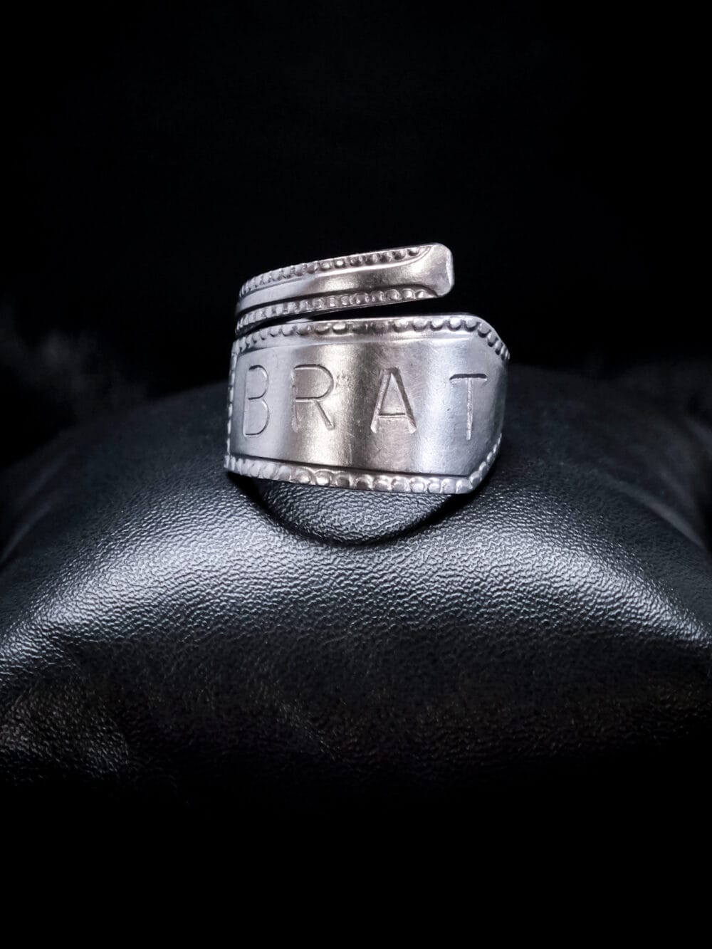 Brat Punched Ring (Size T)
