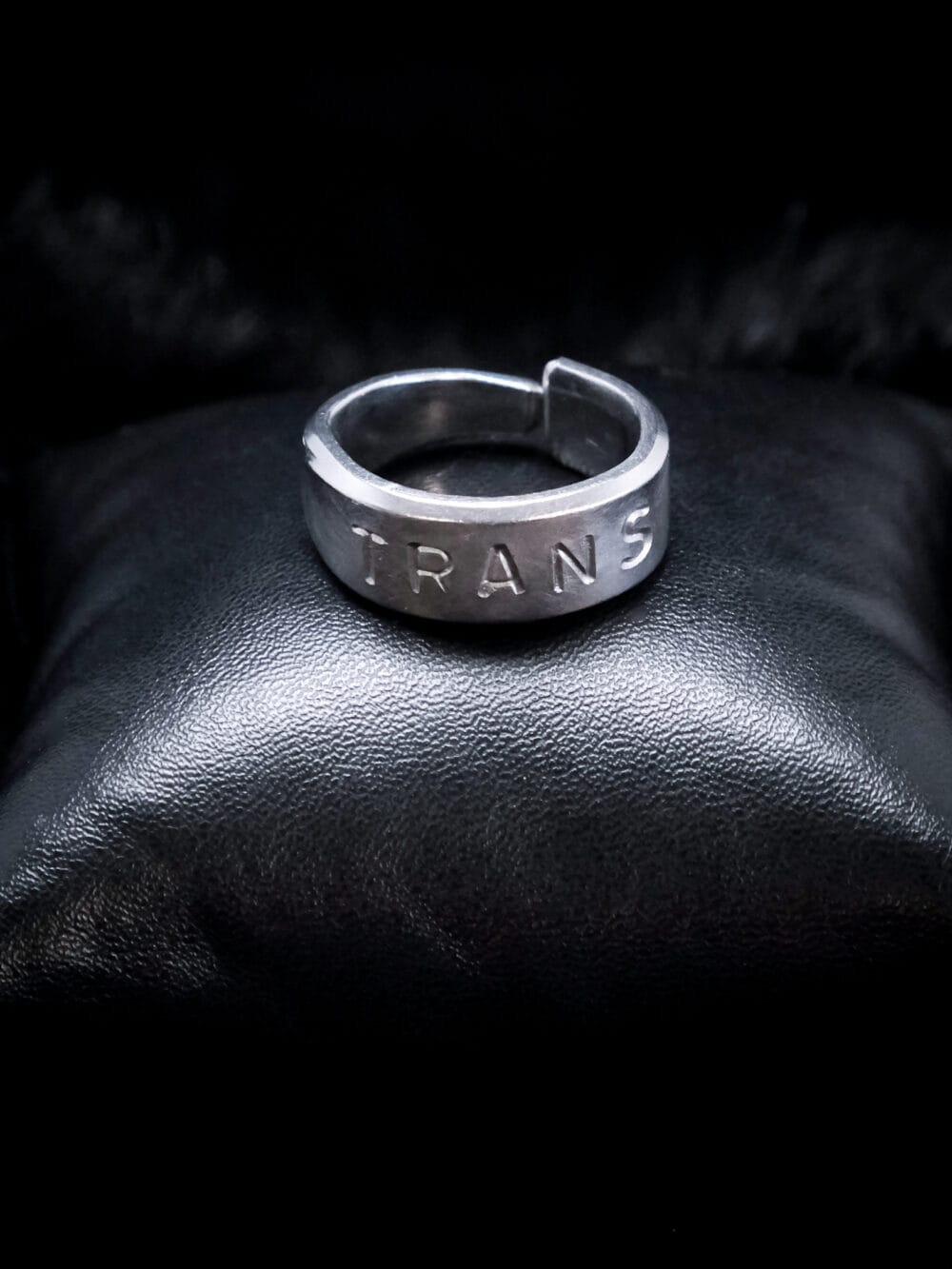 Trans Punched Ring (Size V)