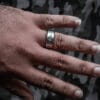 Trans Punched Ring (Size V)