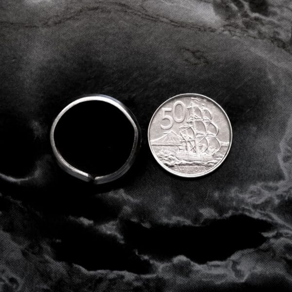 Trans Punched Ring (Size V)