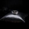 Small Dotted Lines Ring (Size N)
