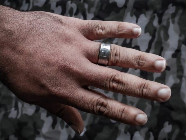 Slut Punched Ring (Size W)