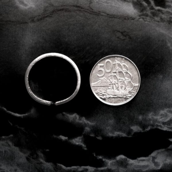 Slut Punched Ring (Size W)