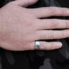 Smooth & Stripey Ring (Size N)
