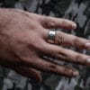 Bi Punched Ring (Size Z+2)