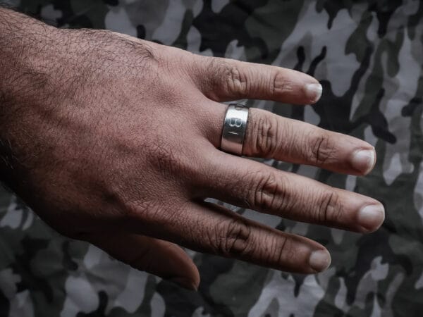 Bi Punched Ring (Size Z+2)
