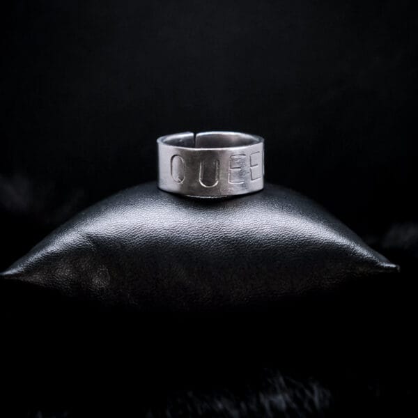 Queer Punched Ring (Size U)