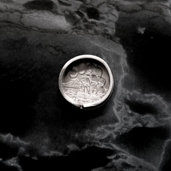 Queer Punched Ring (Size U)