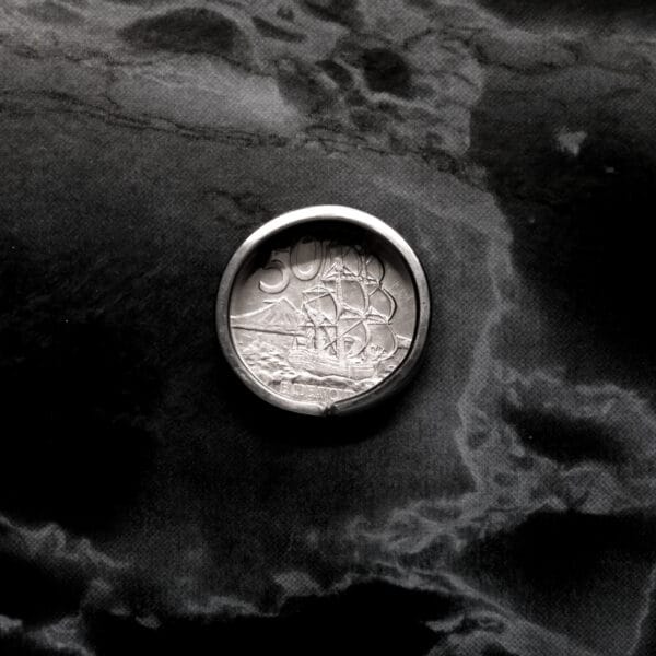 Smooth & Stripey Ring (Size X)