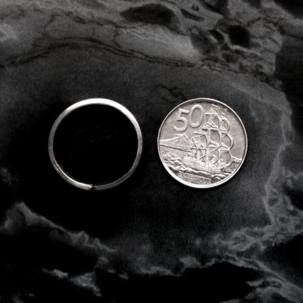 Smooth & Stripey Ring (Size X)