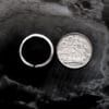 Slim Fine Line Ring (Size R 1/2)