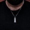 Squiggly Trapezium Pendant