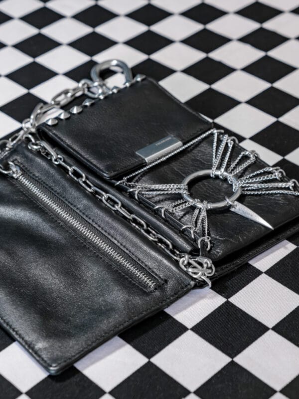 Steel Sun Leather Jean Bag