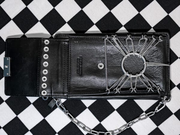Steel Sun Leather Jean Bag