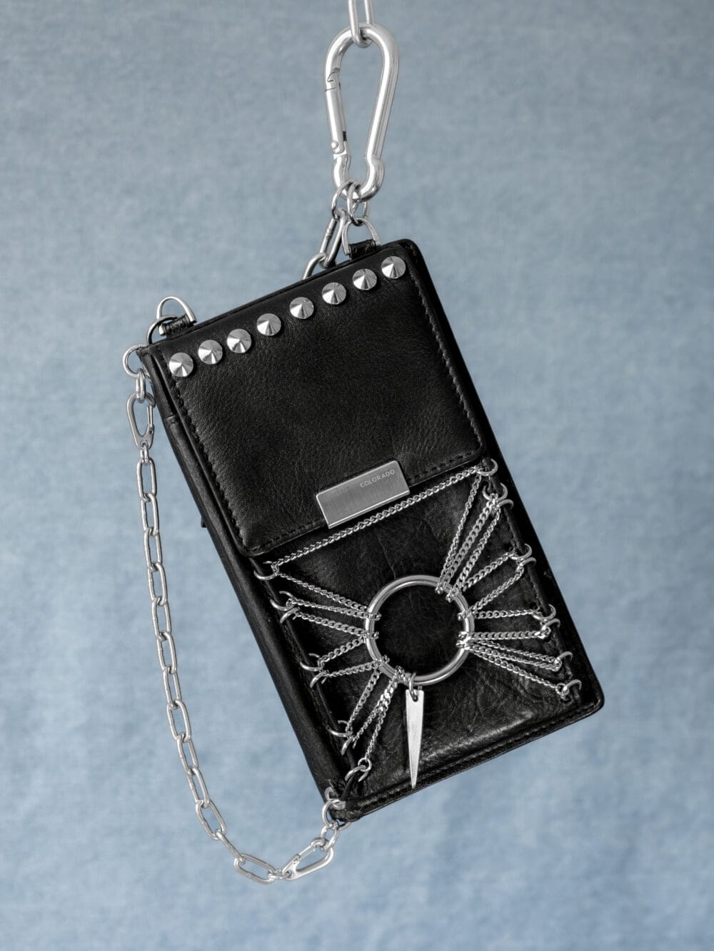 Steel Sun Leather Jean Bag