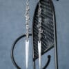 Mini Hexed Fork Tine Earrings