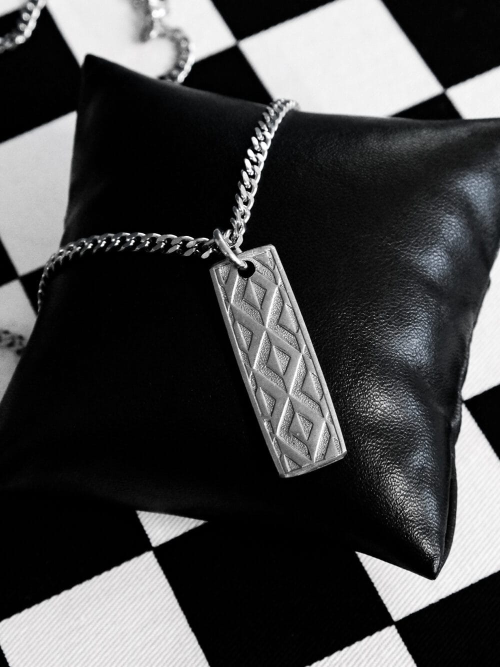 Geometric Triangles Pendant