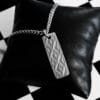 Geometric Triangles Pendant