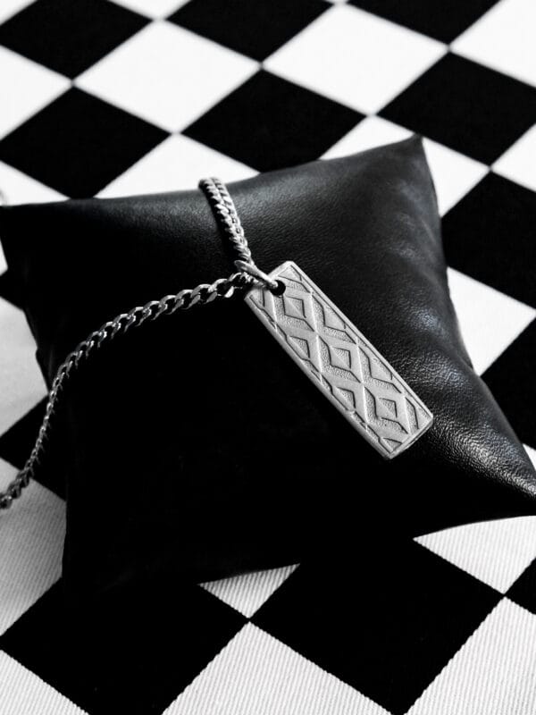 Geometric Triangles Pendant