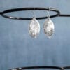 Scratched Spoon Head Earrings