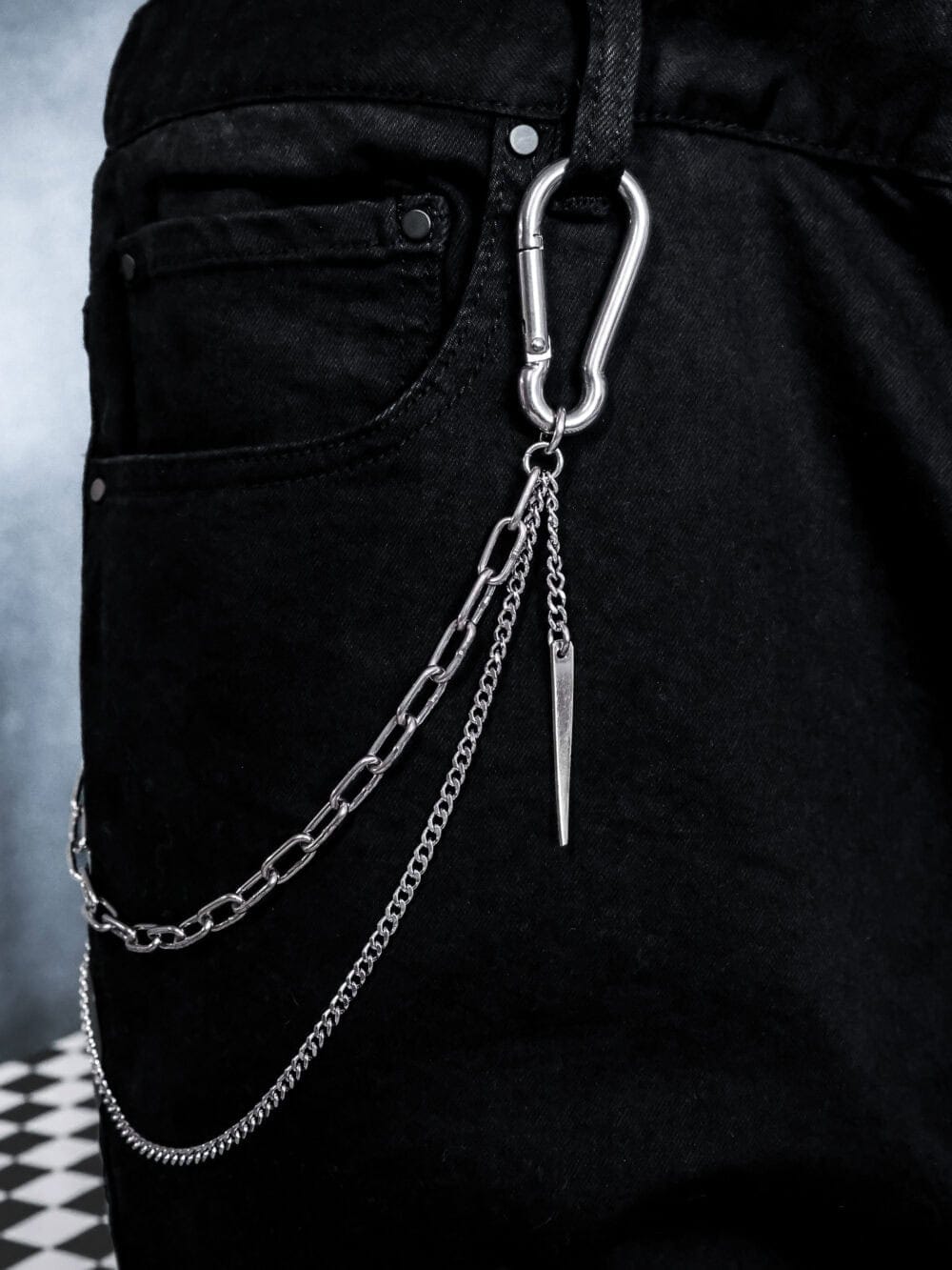 two chain jean chain