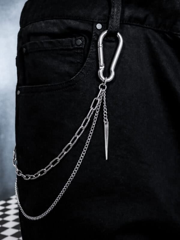 two chain jean chain