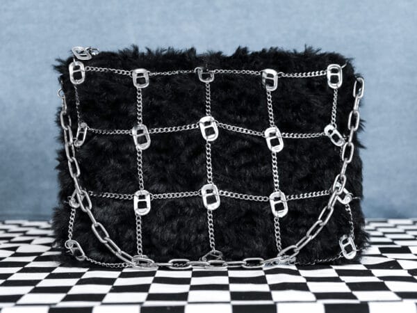 Fluffy Can Tab Bag