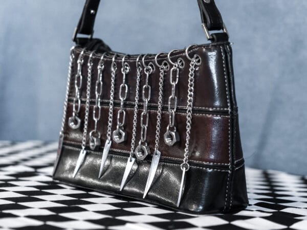 Vintage Leather Fringe Bag