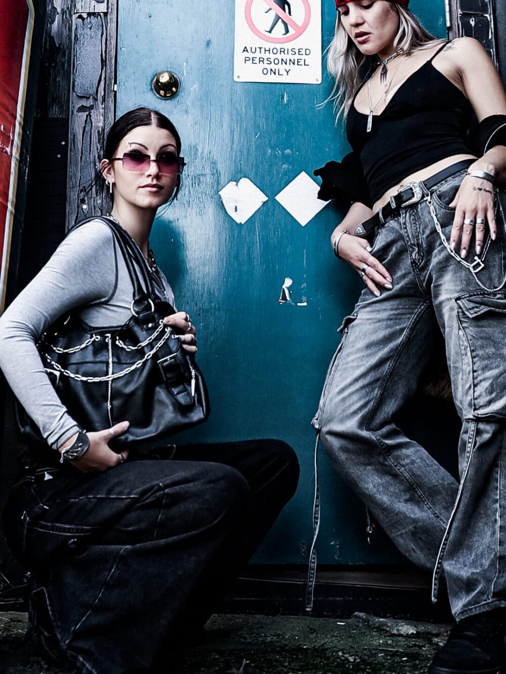 Denim Patch Bag
