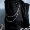 two chain jean chain